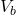 V_b