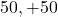 −50,+50