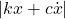 |kx + c\dot{x}|