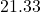 21.33