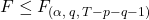 Rendered by QuickLaTeX.com F \le F_{(\alpha,\, q,\, T - p - q - 1)}