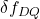 \delta f_{DQ}