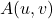 A(u,v)