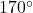 170^\circ