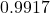 0.9917