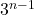 3^{n-1}