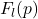 F_l(p)