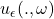 u_\epsilon(.,\omega)
