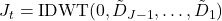 Rendered by QuickLaTeX.com J_t = \text{IDWT}(0, \tilde{D}_{J-1}, \ldots, \tilde{D}_1)
