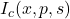I_c(x,p,s)