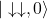 |\downarrow\downarrow, 0\rangle