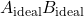 Rendered by QuickLaTeX.com A_{\text{ideal}}B_{\text{ideal}}