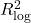 R^2_{\mathrm{log}}