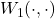 W_1(\cdot,\cdot)