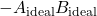Rendered by QuickLaTeX.com -A_{\text{ideal}}B_{\text{ideal}}