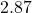 2.87%