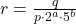 r = \frac{q}{p \cdot 2^a \cdot 5^b}