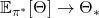 \mathbb{E}_{\pi^*}[\Theta] \to \Theta_*