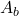 A_b