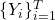 \{Y_i\}_{i=1}^T