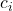 c_{i}