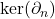 \ker(\partial_n)