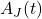 Rendered by QuickLaTeX.com A_J(t)