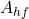 A_{hf}