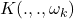 K(.,.,\omega_k)