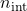 n_{\text{int}}