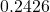 0.2426