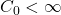 C_0 < \infty
