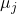 \mu_j
