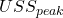 USS_{peak}