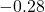 -0.28