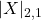 |X|_{2,1}