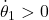 \dot{\theta}_1 > 0