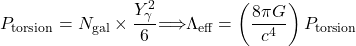 \[P_{\text{torsion}} = N_{\text{gal}} \times \frac{Y_\gamma^2}{6} \implies \Lambda_{\text{eff}} = \left(\frac{8\pi G}{c^4}\right) P_{\text{torsion}}\]