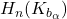 H_n(K_{b_\alpha})