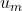 u_m