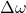 \Delta\omega