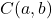 C(a,b)