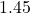 1.45%