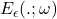 E_\epsilon(.;\omega)