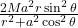 \frac{2 M a^2 r \sin^2\theta}{r^2 + a^2 \cos^2\theta}