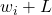 w_i + L