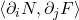 \langle \partial_i N,\partial_j F \rangle