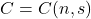 C = C(n,s)