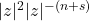 |z|^2 |z|^{-(n+s)}