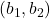 \left( b_{1},b_{2} \right)